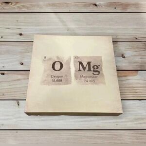OMG (Oxygen, Magnesium) Wall Decor